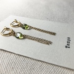 ペリドット ピアス