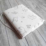 A5サイズブックカバー　birds 
