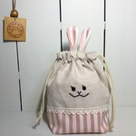 うさぎさん きんちゃく  Ｍサイズマチつき