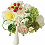 【F1705HE92】緑♡ヘッドドレス/髪飾り♡・結婚式・パーディー・和婚・成人式・卒業式