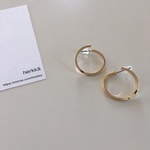 デザインフープピアス