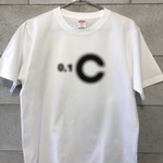 近眼【ホワイト（色変更不可）】ekot Tシャツ