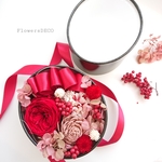 Petite fours【Flowers petit Box】手鞠ローズ・レッド