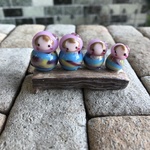 ガラスのマトリョーシカオブジェ C