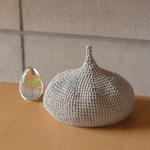 【mikitakeさまオーダー品】春夏コットン どんぐり帽子♡ （3.light gray）