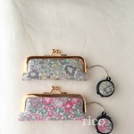新作！！liberty 印鑑ケースmini朱肉付き♡