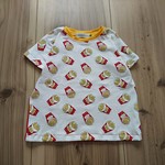 【110size】ポテト柄 スクエアドロップTシャツ