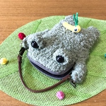 カエル大好き人間様専用🐸💕フカフカケロポシェット🐸💕