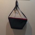junjun803様専用/コーデュラナイロンポシェットS/ブラック×レッド