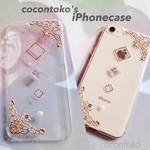  iPhone ケース アメジスト ゴールド ハンドメイド