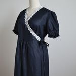 ◆ご予約品◆ Linenカシュクールワンピース　LＢサイズ