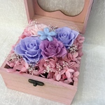 母の日 プリザーブドフラワー ハートBOX