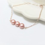 【SALE♡】*52*マットパールブレスレット（ローズ）
