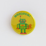 ロボット 缶バッヂ