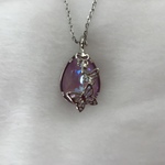 蝶々のジュエリークリップとスワロフスキー