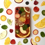 カクテルサングリア 押しフルーツ スマホケース 全機種対応 手帳型変更可 iPhone13 iPhone12 pro OPPO Reno 3A Galaxys10 Xperia 1 II SO-51A