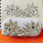 【riostamp】花ライン・2