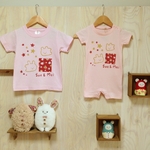 aさまオーダー品　お名前入りTシャツ＆ロンパース