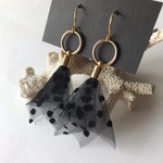 GW価格❤️ドットレース❁︎ピアス＆イヤリング