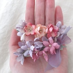 お花のプチバレッタ　2つセット