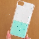 フラワーガーデン＊パステルグリーン　iPhoneケース