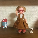 カシミヤセーター・吊りスカート