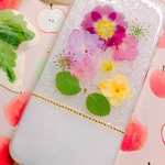 押し花アイフォンケース  プリンセス