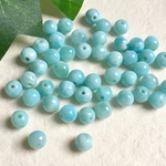 ラリマー＊5mm＊両穴＊5個入り