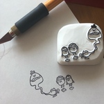 にわとりかあさんのジーニーはんこ