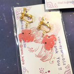 メンダコのイヤリング