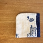 "" home&tree × denim double gaze  ""　大判5重ガーゼ ハンカチ