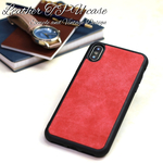 iphone8 XsMAX Xs iphoneXR iphone8plus iphoneX 7 7plus 6s スマホケース レザー&ソフトケース ヴィンテージ レッド