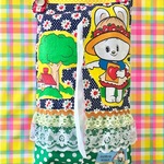 ♡送料無料♡昭和レトロ レア生地使用！ボックスティッシュカバー　②