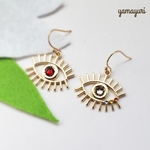 【送料無料】受注生産☆個性的💋 eyesピアス👁️👁️