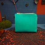 ✨新作&限定色✨小さな財布☆L字ファスナー☆ミントグリーン☆長財布☆レザー☆本革☆コインケース☆カードケース☆小銭入れ☆セミオーダー☆ジャバラ☆ ☆メンズ☆レデース☆コンパクト