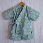 甚平 ライトブルー (80size)