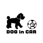 DOG IN CAR　カッティングステッカー