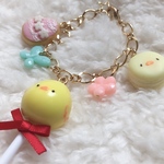 ひよこスイーツバッグチャーム♪