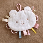 【再販】くまねこのカシャカシャおもちゃ -パステル-