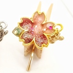 【赤】桜ポニーフック