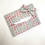 リバティ ティッシュケース スリーピングローズ