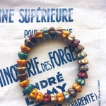 【1連30コセット】JIRI＊IVANA czech beads #チェコビーズ bell flower8×6㎜ mix assort ①