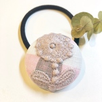 《再販》ミナペルホネン ஐ bonheur くるみボタンのヘアゴム ✦ฺプチギフトにも