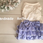【SALE＊完成品】3段フリルワンピ