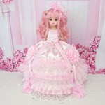 リカちゃん お姫様ドレス 一点物☆ピンク