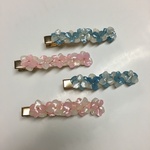 A様オーダー品  紫陽花のヘアクリップ
