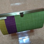 強化　長財布（なごみtorico green）