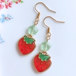スケルトンいちごピアス/イヤリング♡