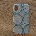 *受注製作*ミナペルホネン*タンバリン*ベージュ×グリーン*mina perhonen*iPhoneケース*iPhoneカバー*スマホケース*スマホカバー