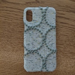 *受注製作*ミナペルホネン*タンバリン*ライトベージュ×カーキ*mina perhonen*iPhoneケース*iPhoneカバー*スマホケース*スマホカバー